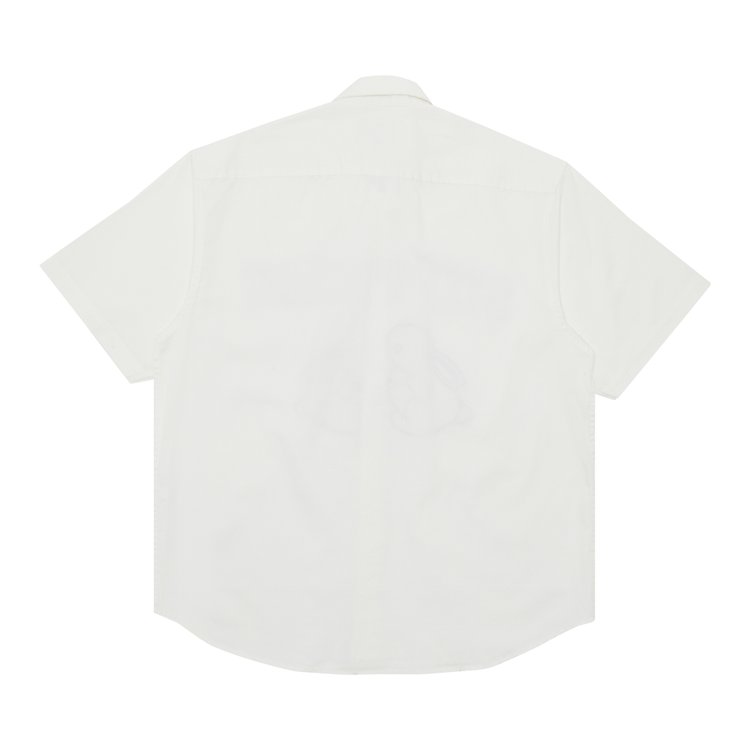 Supreme Bunnies Short Sleeve Work Shirt White