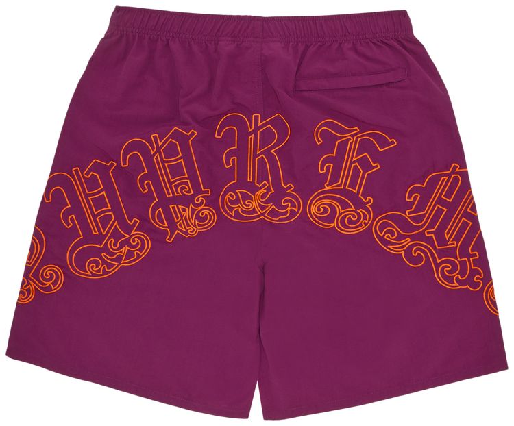 Supreme Old English Nylon Short Plum