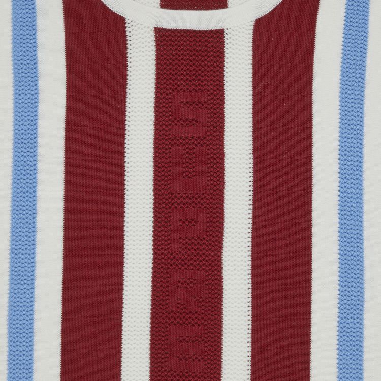 Supreme Knit Stripe Tank Top White