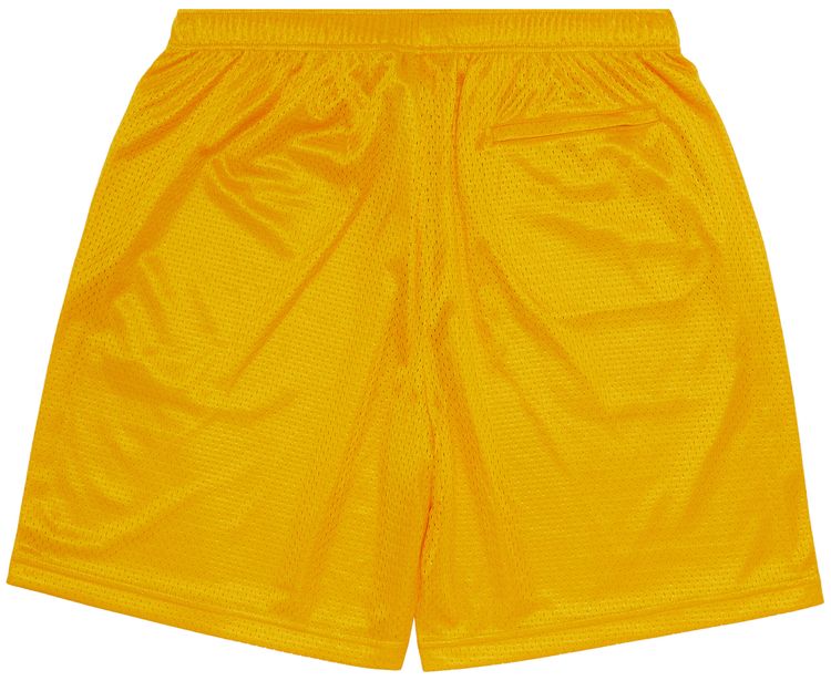 Supreme Small Box Baggy Mesh Short Gold