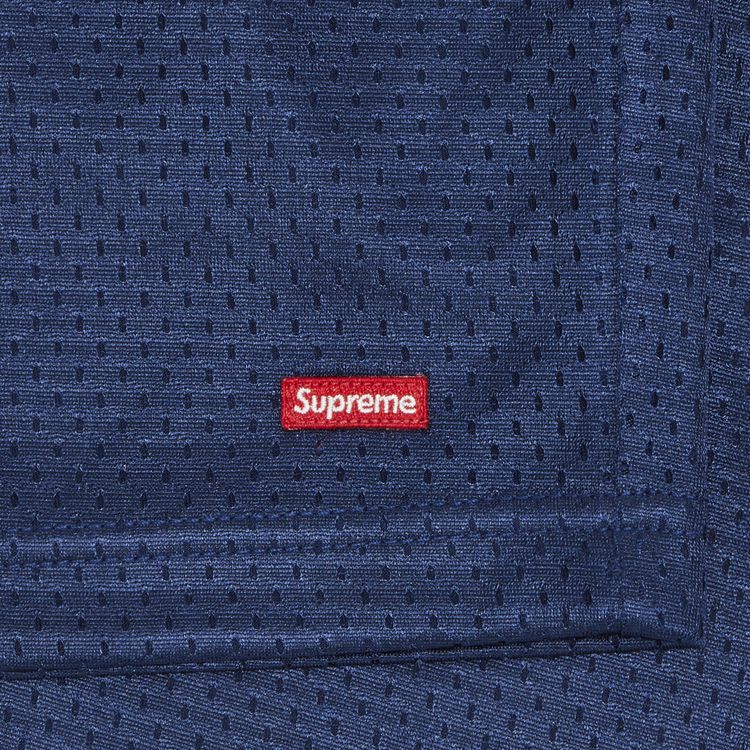 Supreme Small Box Baggy Mesh Short Navy