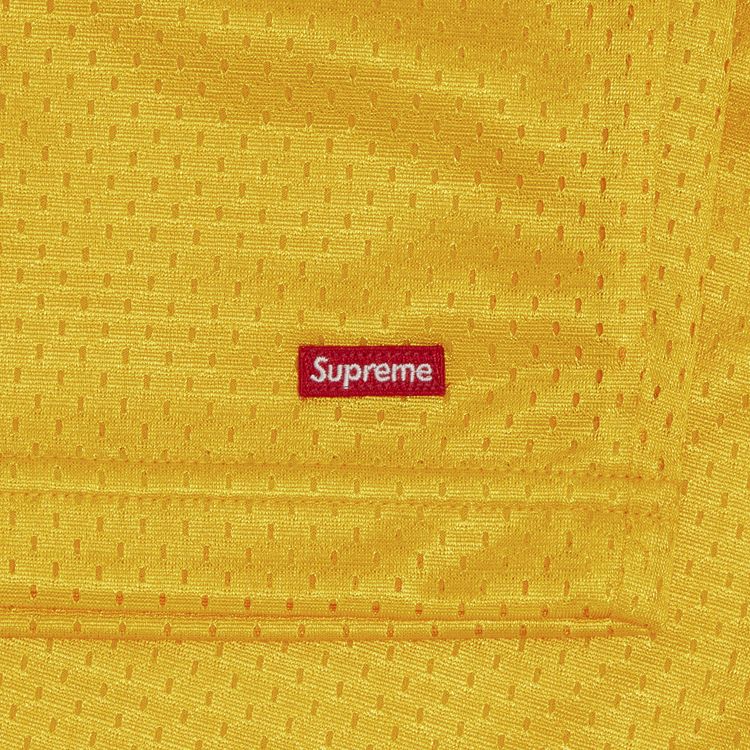 Supreme Small Box Baggy Mesh Short Gold