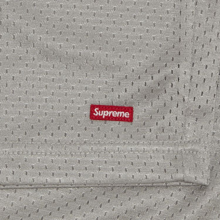 Supreme Small Box Baggy Mesh Short Grey