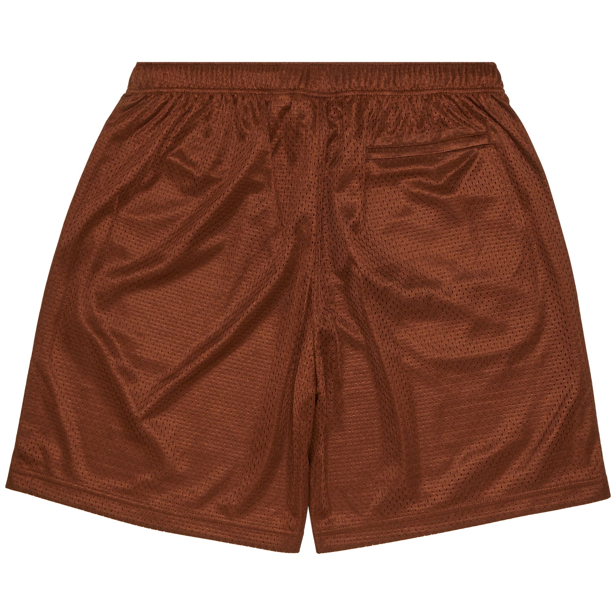 Buy Supreme Small Box Baggy Mesh Short 'Brown' - SS23SH34