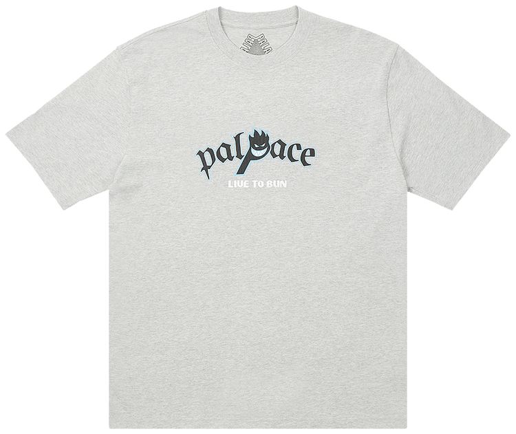 Palace x Spitfire P Head T Shirt Grey