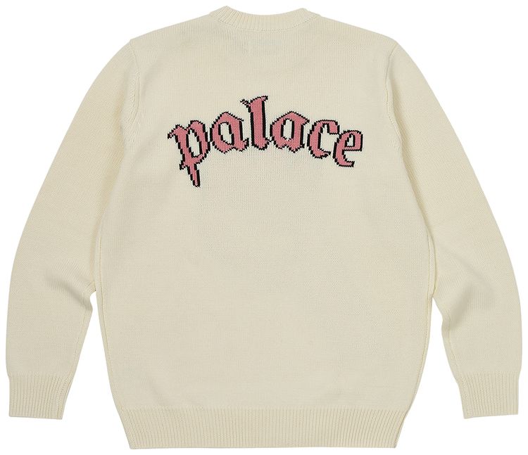 Palace x Spitfire Knit Cream