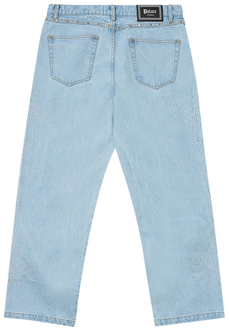 Palace Stud Jean Stone Wash