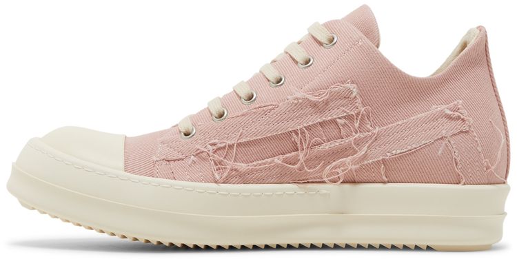 Rick Owens Wmns EDFU DRKSHDW Slashed Low Faded Pink