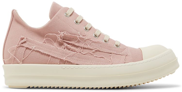 Rick Owens Wmns EDFU DRKSHDW Slashed Low Faded Pink
