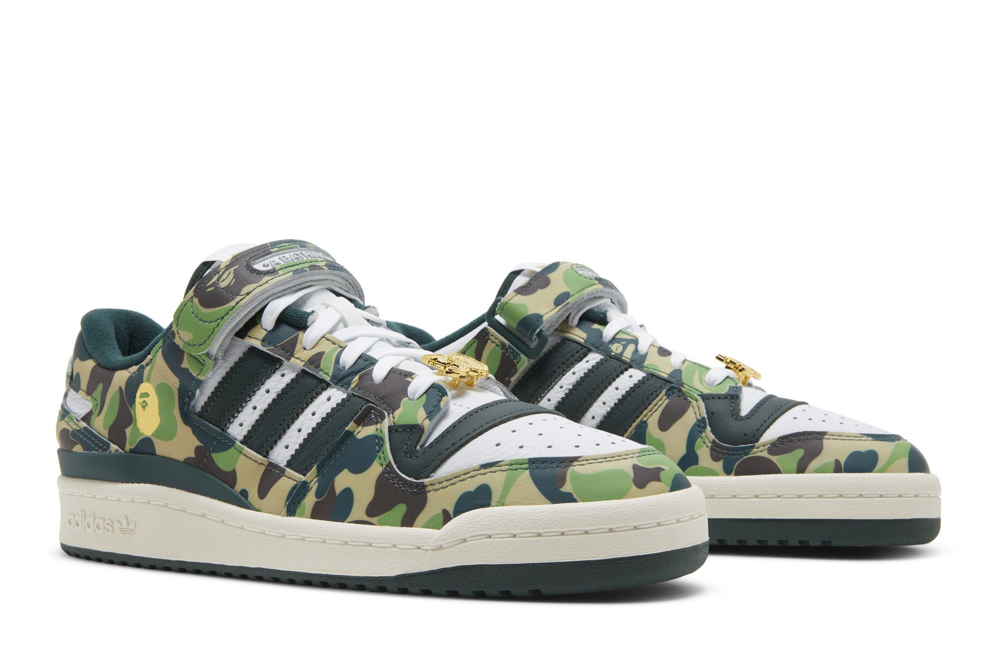 Buy BAPE x adidas Forum Low 84 '30th Anniversary - Green' - ID4771