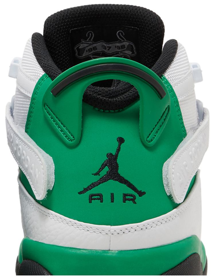 Air Jordan 6 Rings White Lucky Green