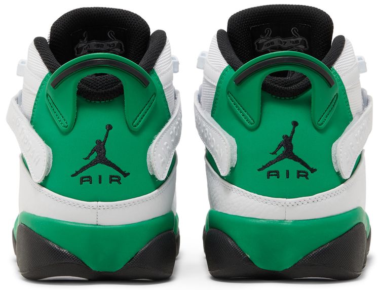 Air Jordan 6 Rings White Lucky Green