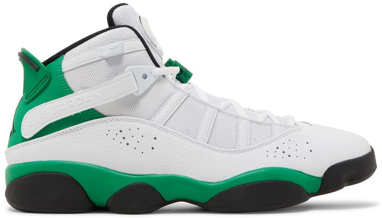 Air Jordan 6 Rings White Lucky Green