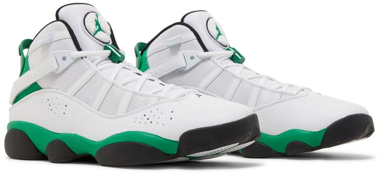 Air Jordan 6 Rings White Lucky Green