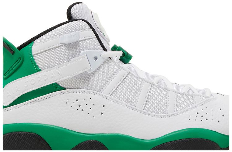Air Jordan 6 Rings White Lucky Green
