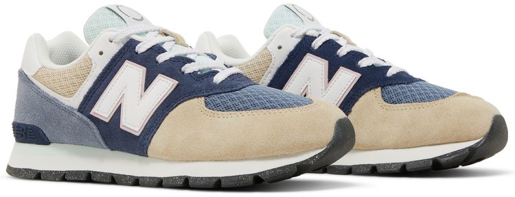 New Balance 574 Rugged Big Kid Wide Summer Brights