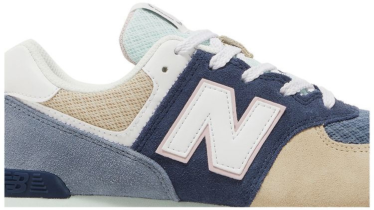 New Balance 574 Rugged Big Kid Wide Summer Brights