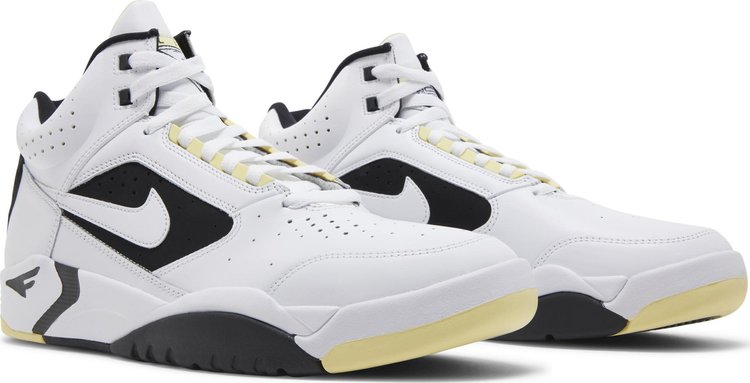 Air Flight Lite Mid White Black Lemon