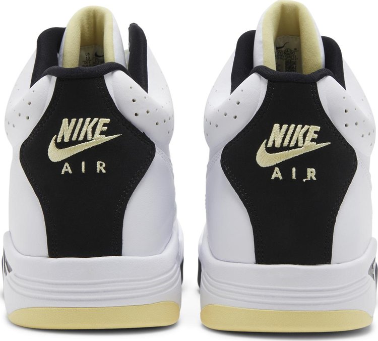 Air Flight Lite Mid White Black Lemon