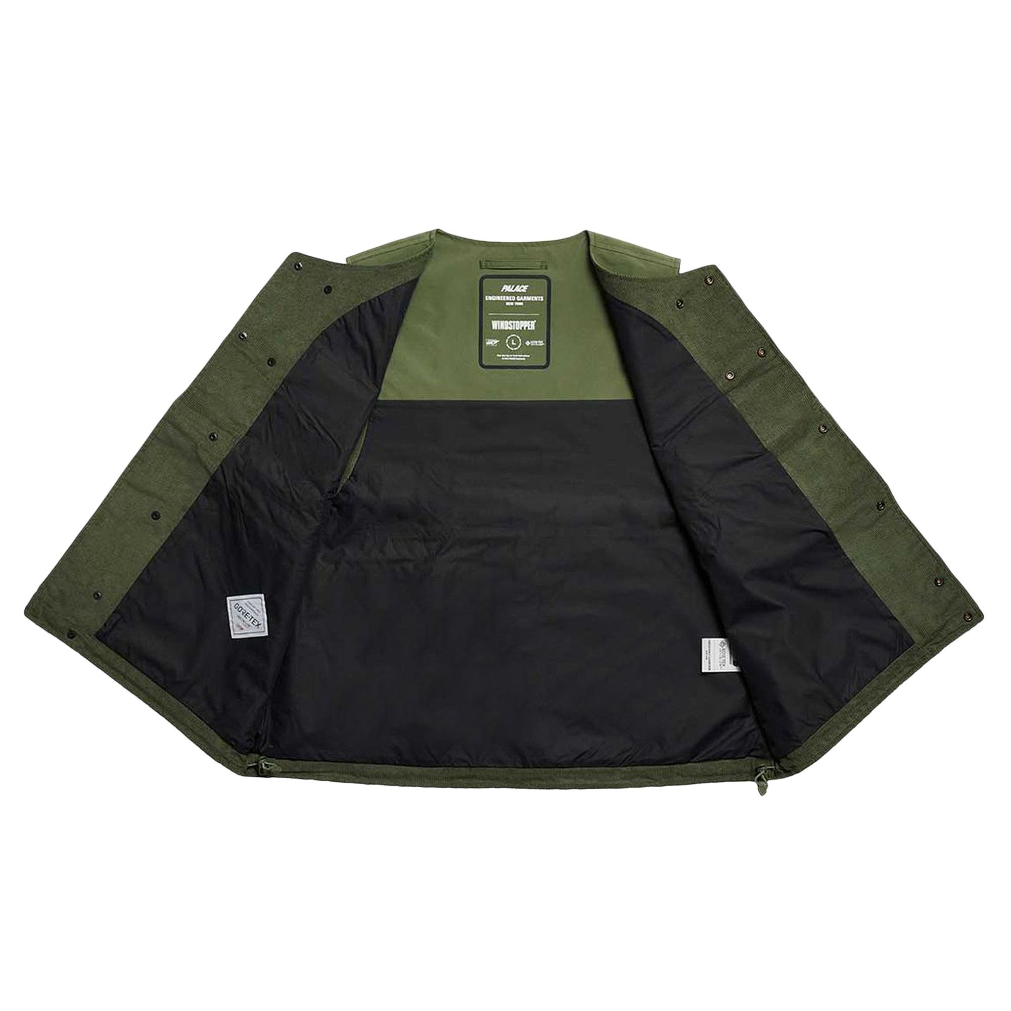 【限定コラボ】PALACE PORTER FIELD VEST OLIVE L PALACE PORTER(パレス ポーター) FIELD VEST(L) | 吉田カバン