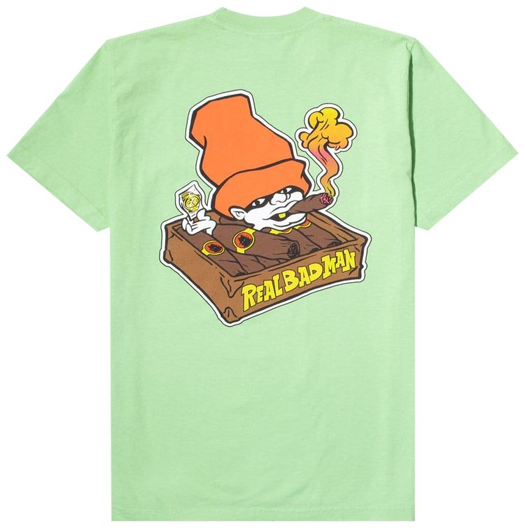Real Bad Man Pro Shit Tee Lime