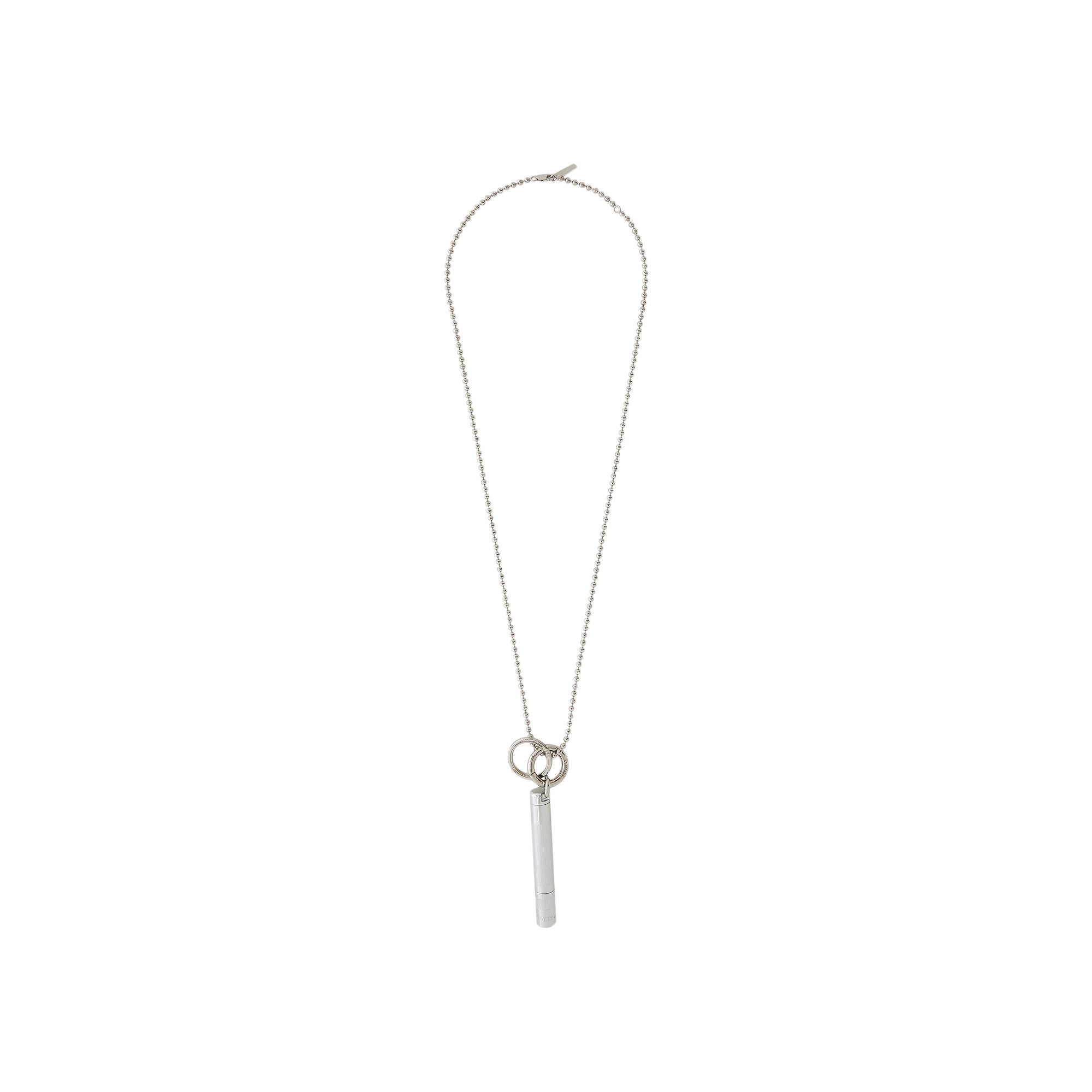 Buy Lemaire Maglite Chain Necklace 'Silver' - AC1037 LO023 BK927
