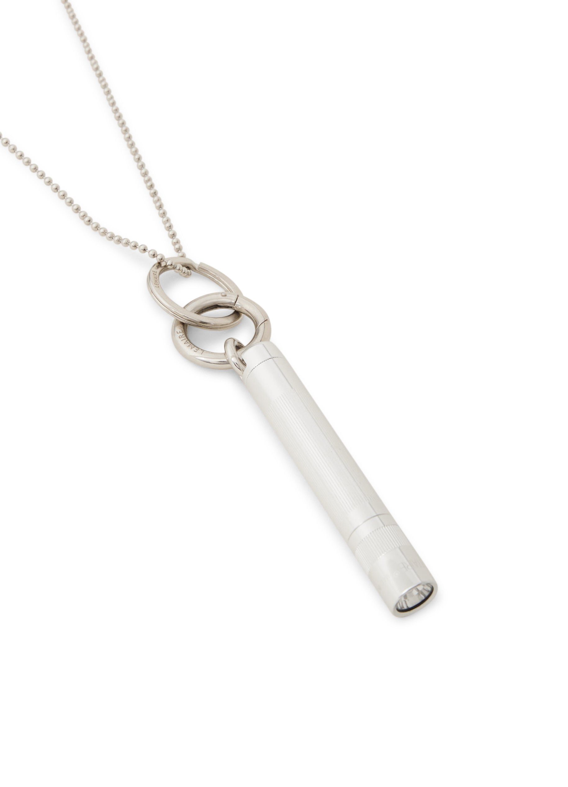 Buy Lemaire Maglite Chain Necklace 'Silver' - AC1037 LO023 BK927