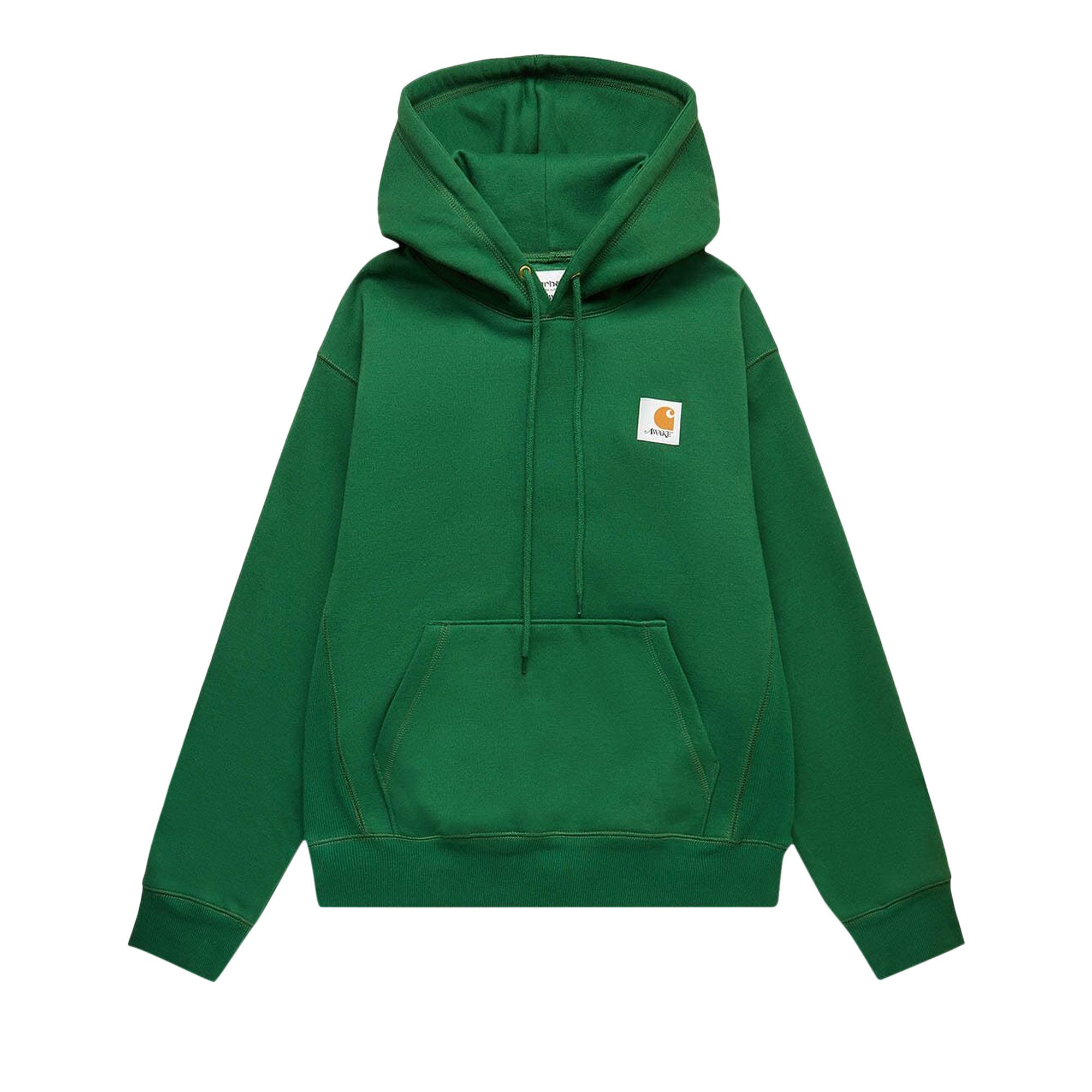Carhartt dark green hoodie hot sale