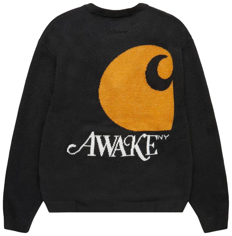 Awake NY x Carhartt WIP Cardigan Black