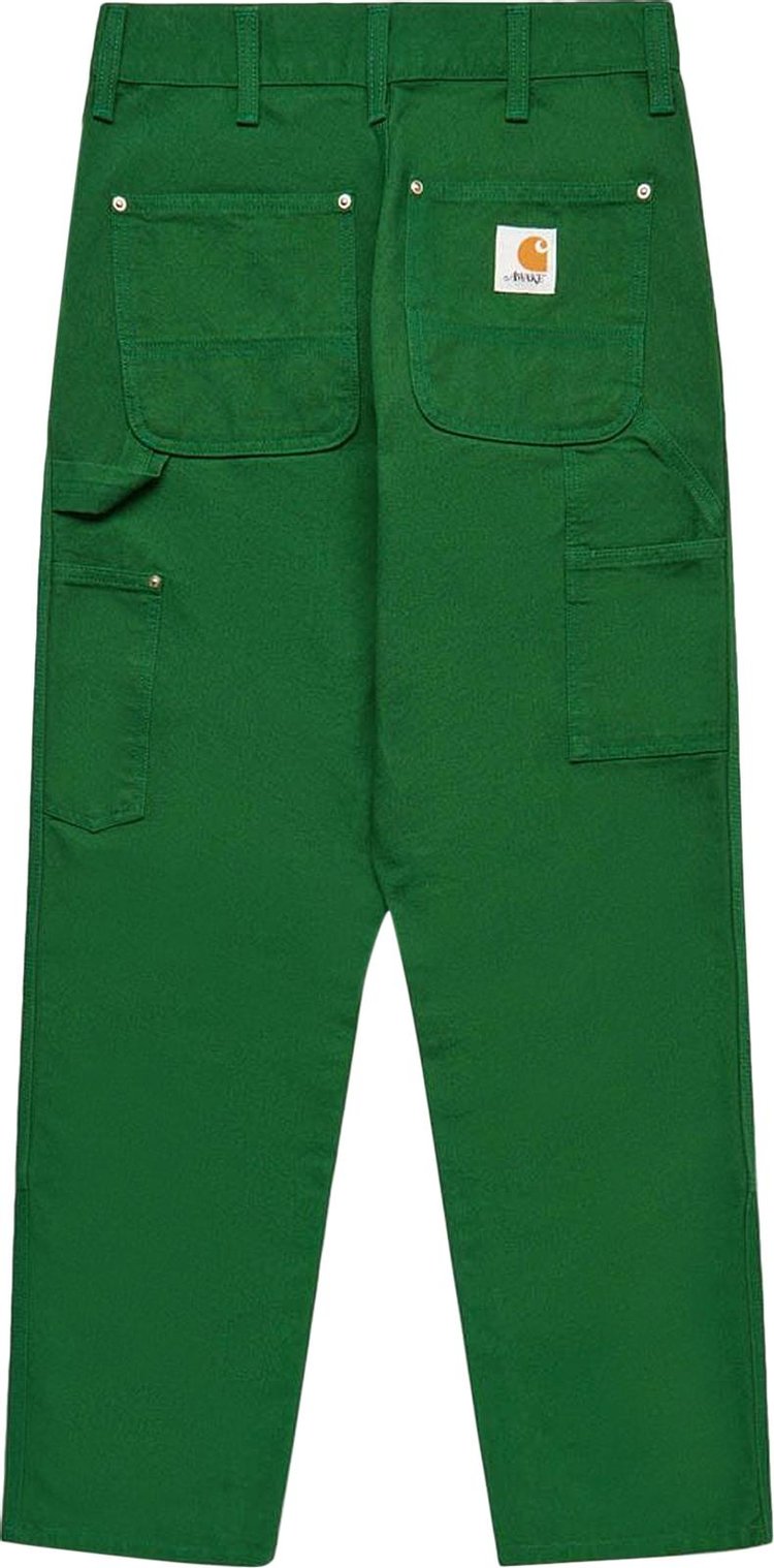 Awake NY x Carhartt WIP Double Knee Pant Dark Green