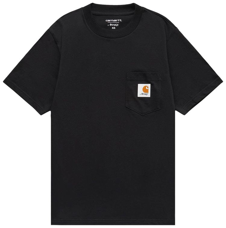 Awake NY x Carhartt WIP Pocket Tee Black
