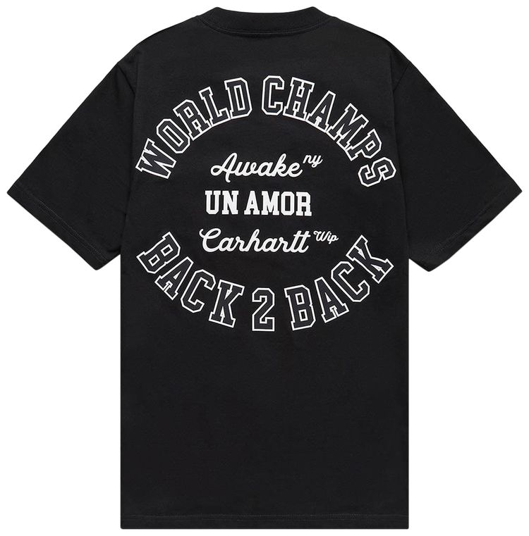 Awake NY x Carhartt WIP Pocket Tee Black