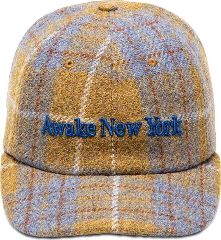 Awake NY Harris Tweed 6-Panel Hat 'Yellow/Multicolor'