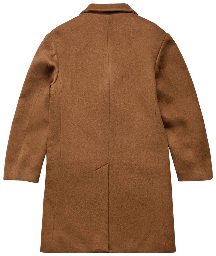 Awake NY Floral Oversized Overcoat Mocha