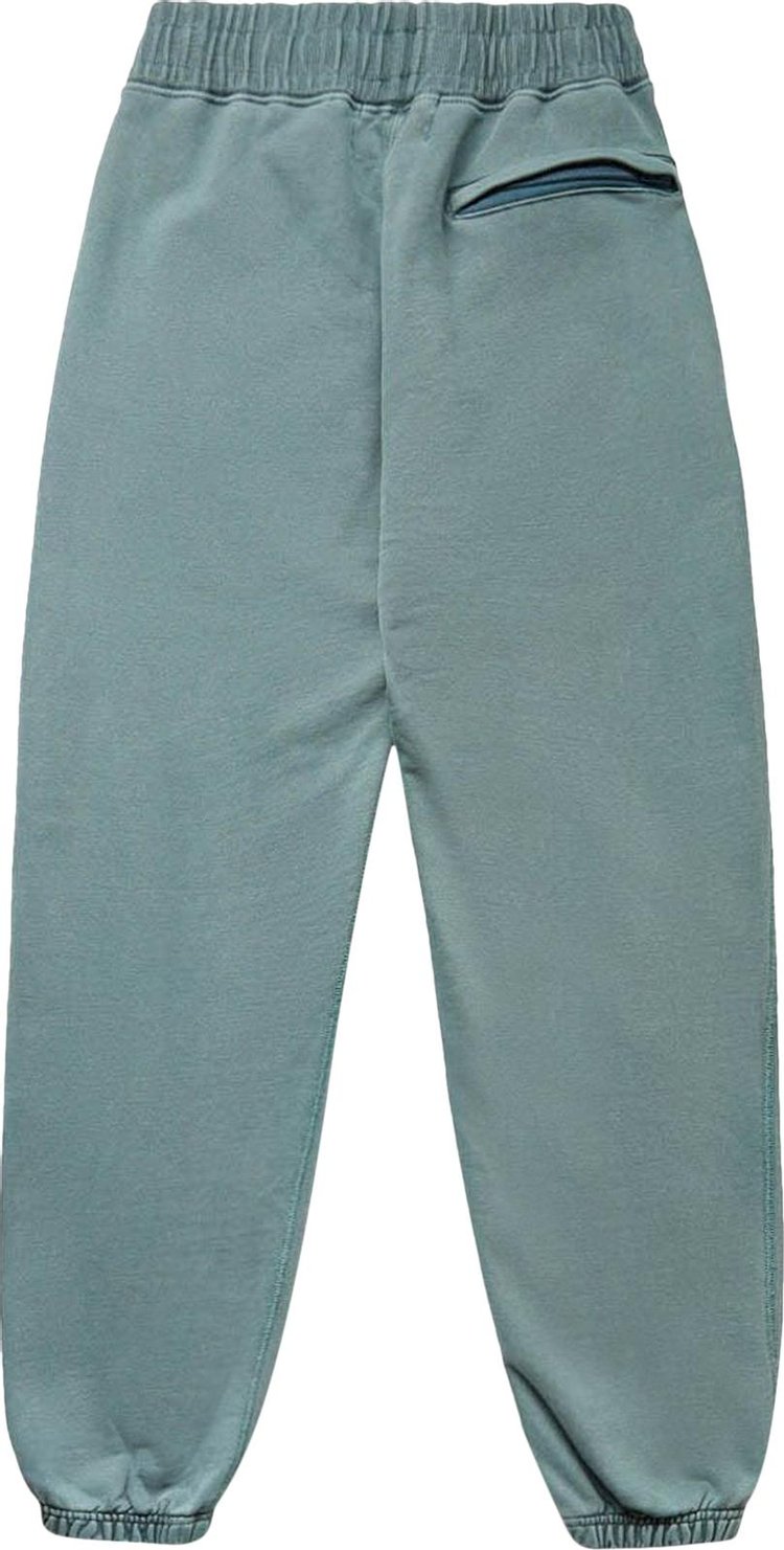 Awake NY Pigment Dyed Embroidered Sweatpant Slate