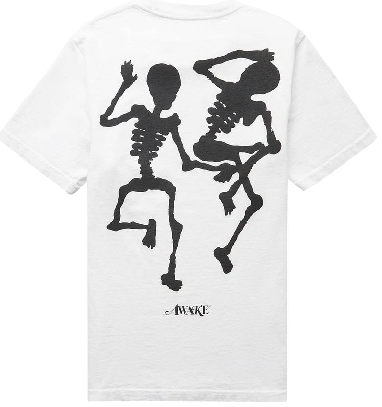 Awake NY End And Beginning Short Sleeve Tee White