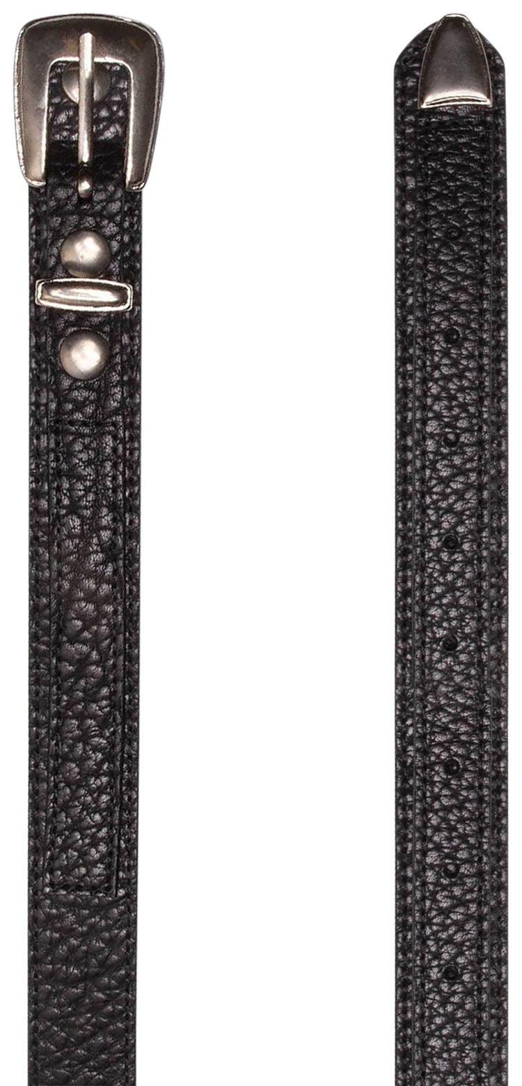Lemaire Minimal Western Belt Black