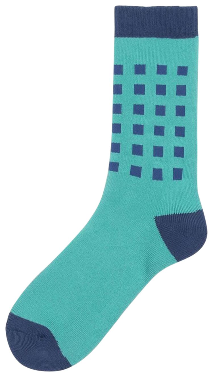 Cav Empt Square Dot Socks Green