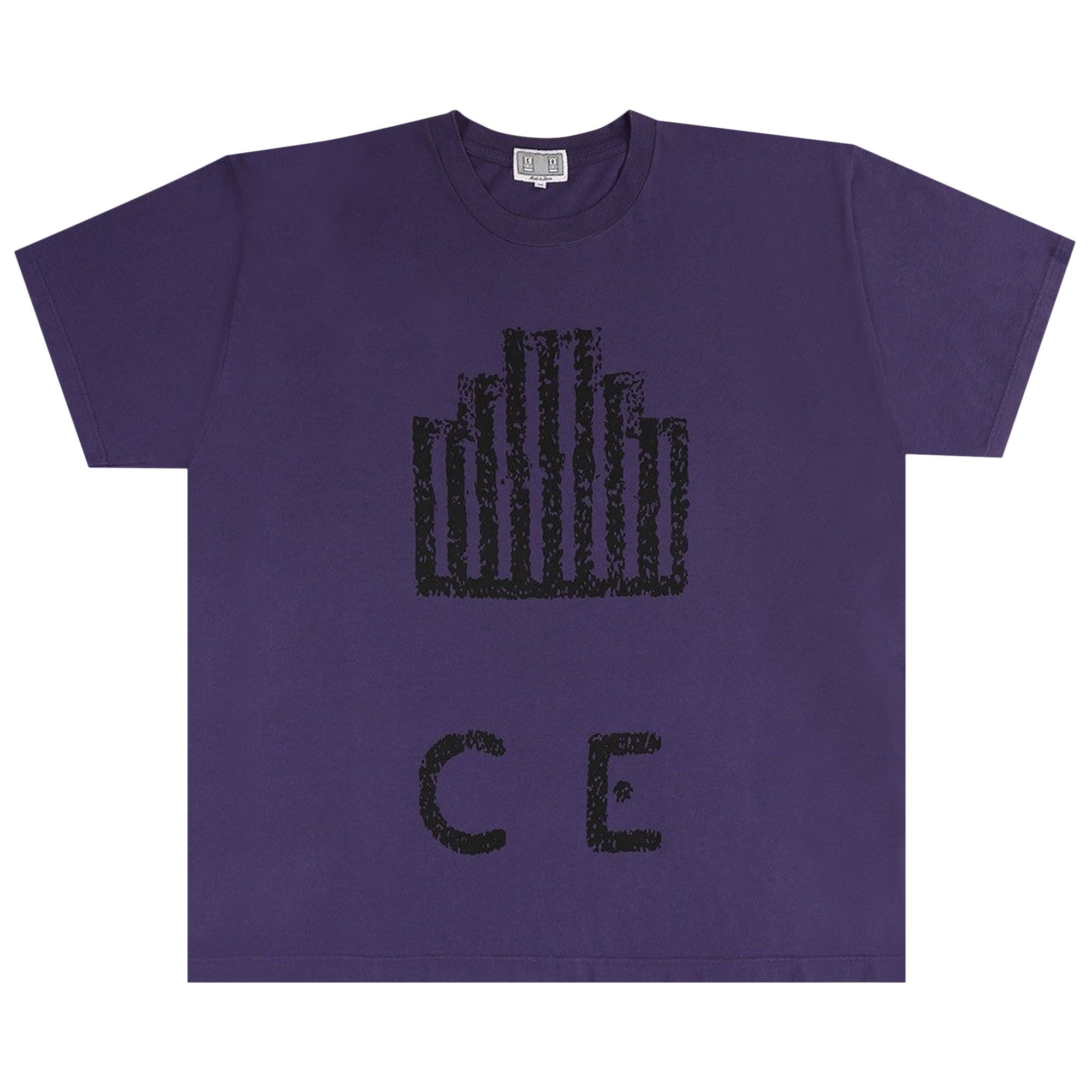 トップス cavempt Overdye Interspersed Big Shirts Buy Cav Empt Overdye Stamped CE Big T-Shirt 'Purple
