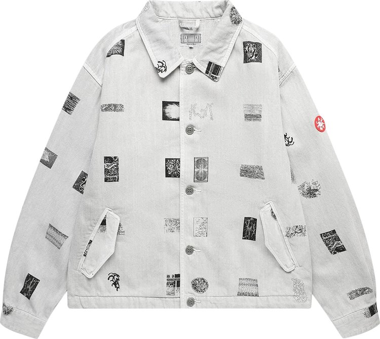 Cav Empt Overdye FK Sheets Button Jacket Grey