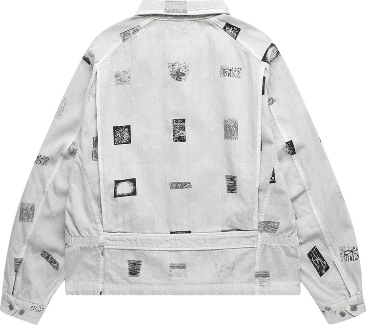 Cav Empt Overdye FK Sheets Button Jacket Grey