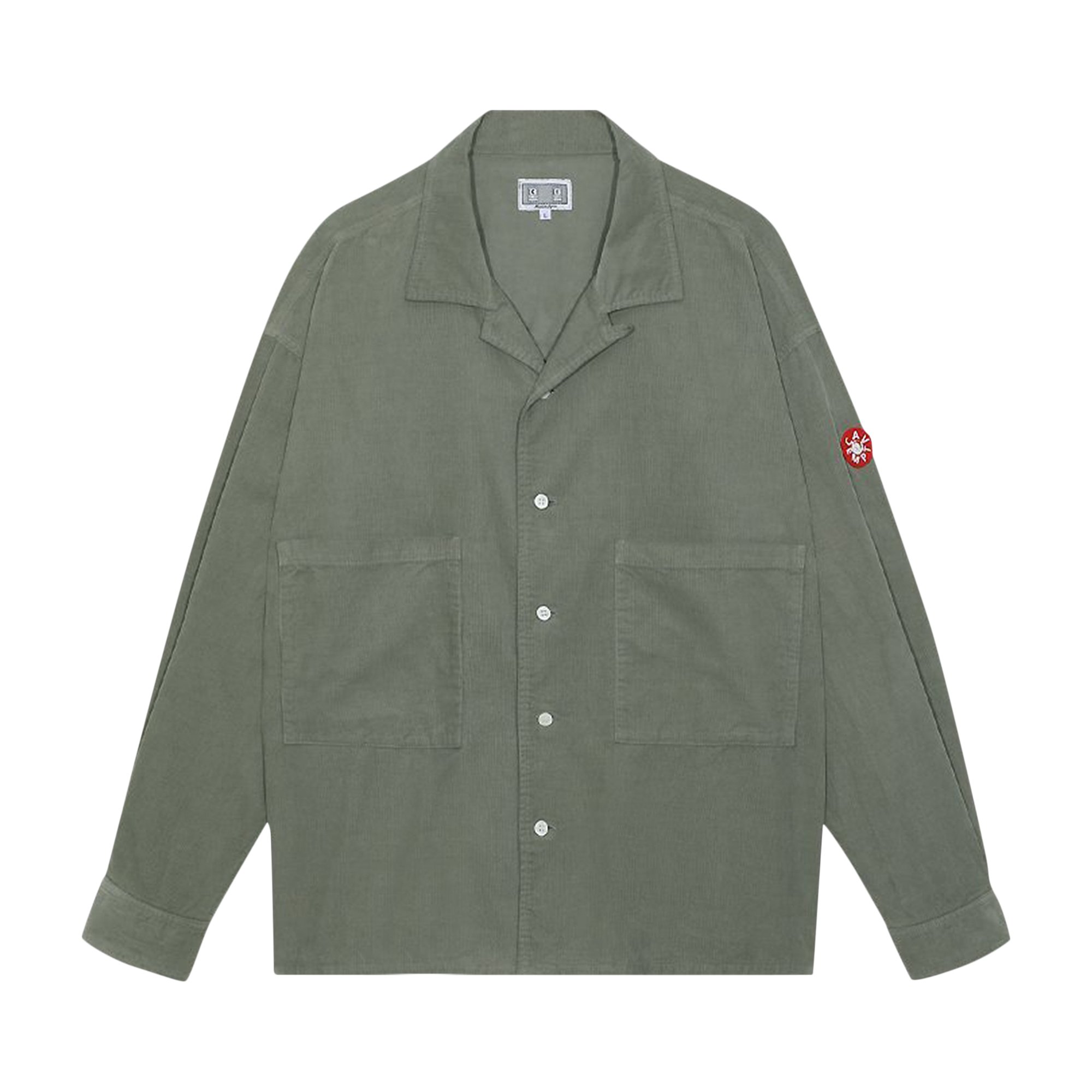 Buy Cav Empt Colour Cord Open Shirt 'Green' - CES23SH01 GREE | GOAT
