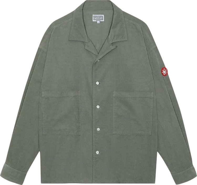 Cav Empt Colour Cord Open Shirt 'Green' | GOAT UK