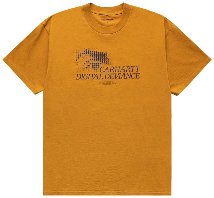 Carhartt WIP Digital Deviance T Shirt Helios Admiral