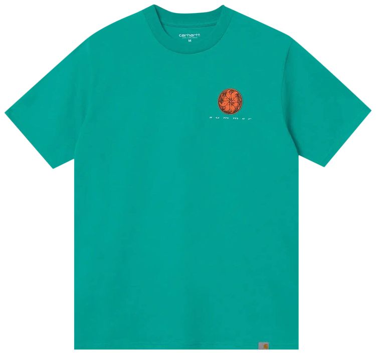 Carhartt WIP Short Sleeve Juice T Shirt Carribean