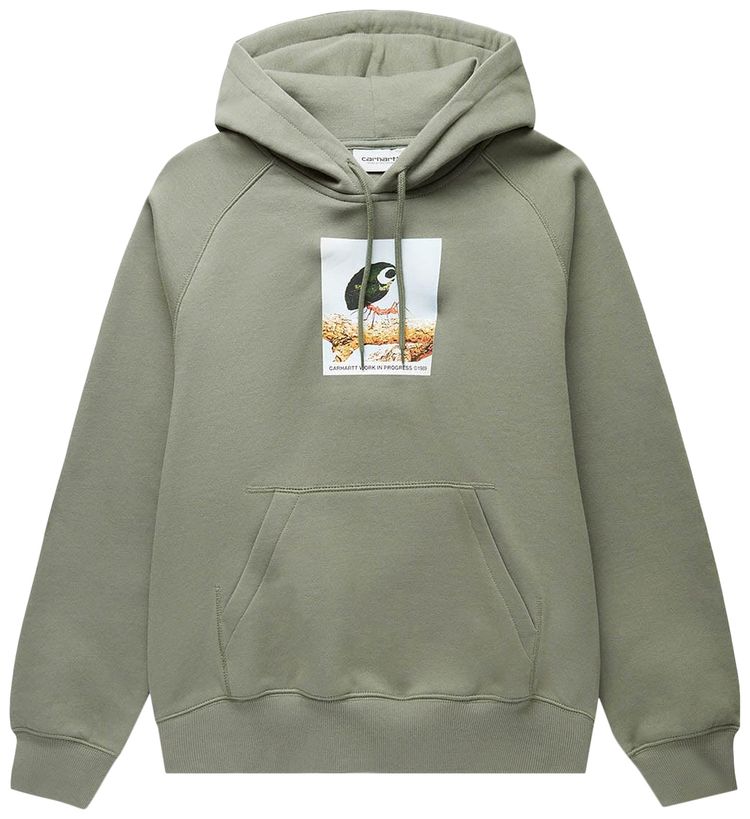 Carhartt WIP Hooded Antleaf Sweater Dollar Green