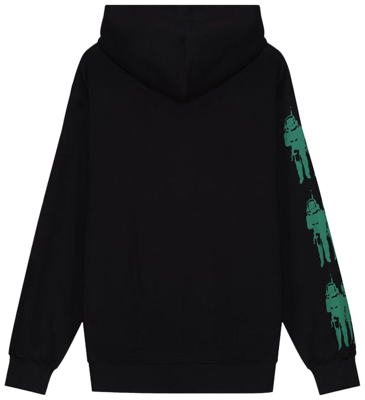 Real Bad Man Wild Record Hoodie Black