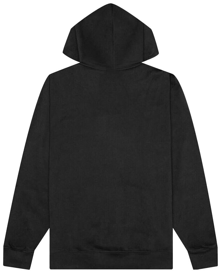 Real Bad Man Chenile Hoodie Black