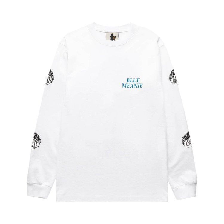 Real Bad Man Blue Meanie Long-Sleeve Tee 'White'