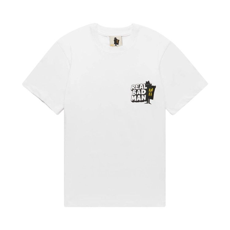 Real Bad Man Who Goes There Short-Sleeve Tee 'White'